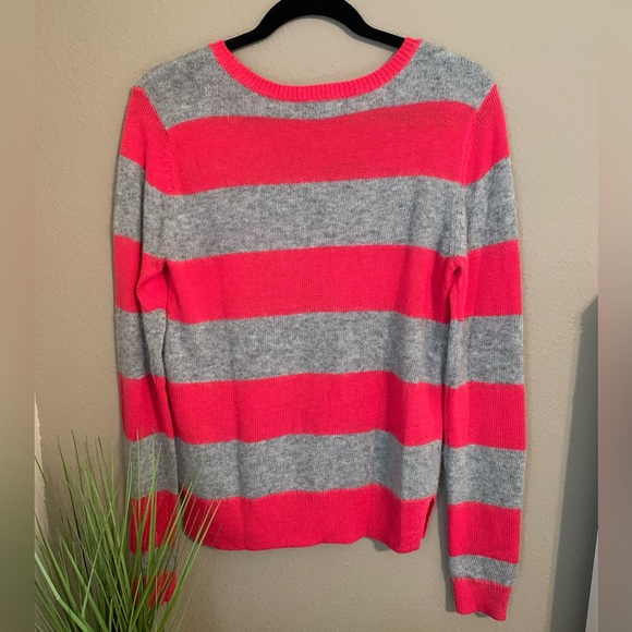 Halogen striped sweater. Size M. - Picture 2 of 8